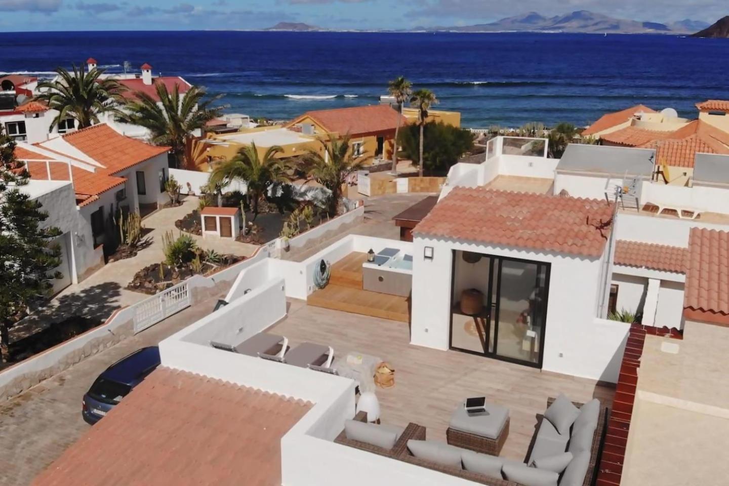Villa Aloha Jacuzzi Y Vistas Al Mar Corralejo Exteriér fotografie